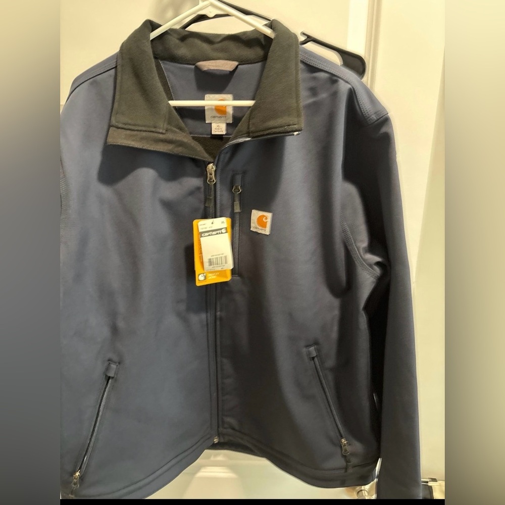 Carhartt Navy Full-Zip Jacket